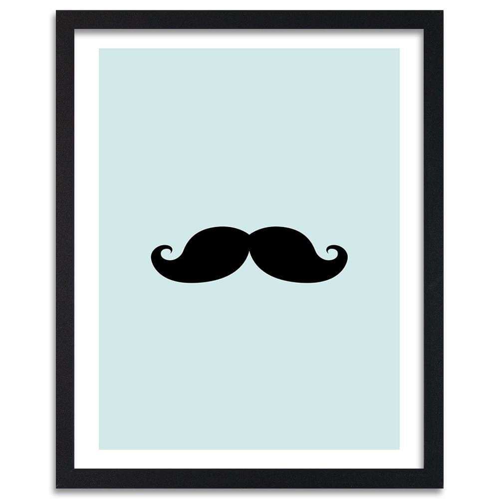 Glezna melnā rāmī - Mustache Home Trends