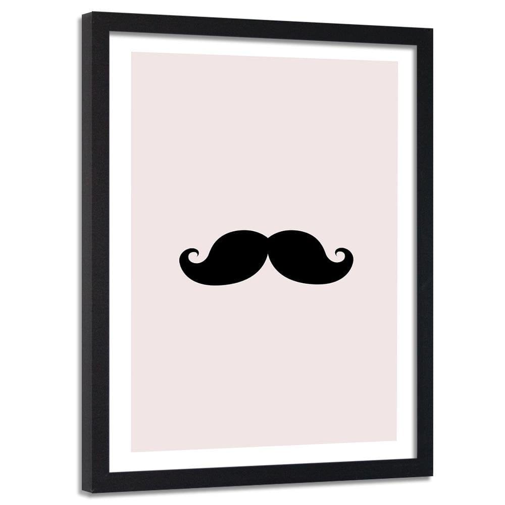 Glezna melnā rāmī - Mustache Home Trends