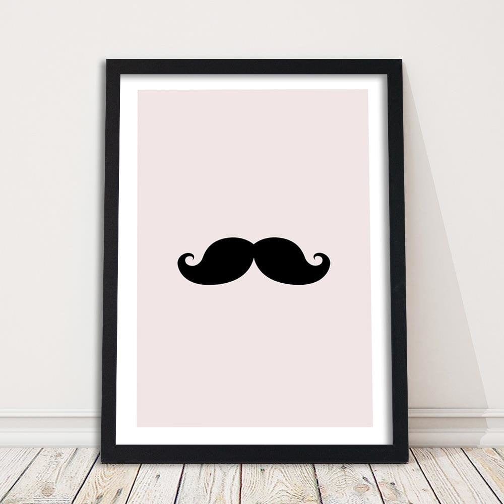 Glezna melnā rāmī - Mustache Home Trends