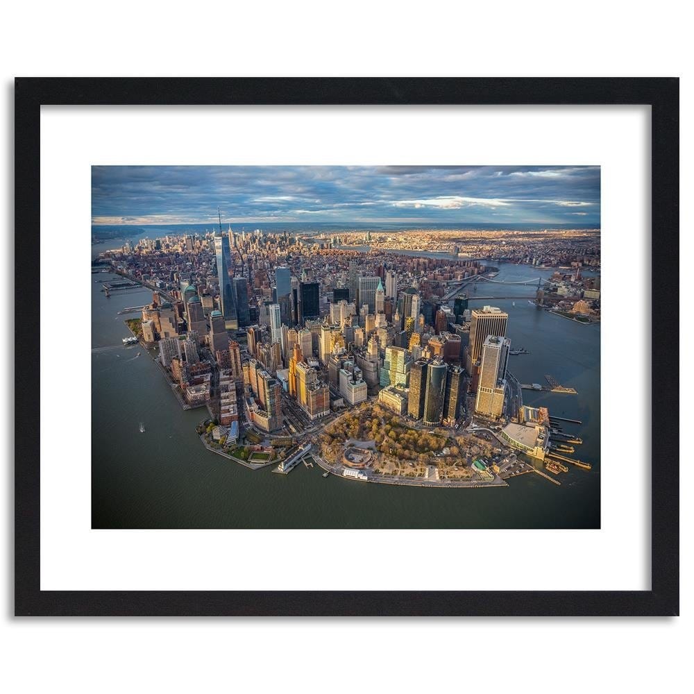 Glezna melnā rāmī - New York City Home Trends