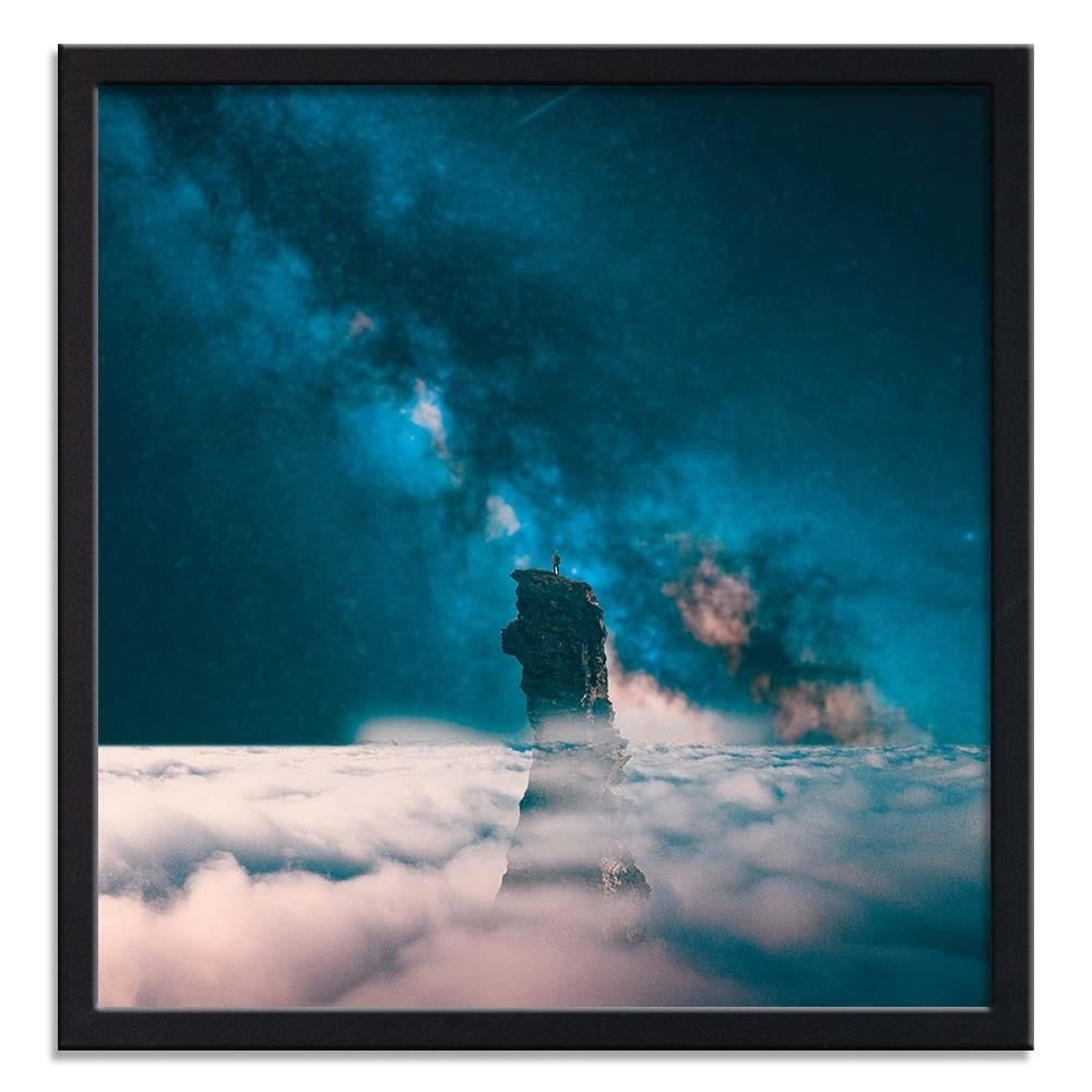 Glezna melnā rāmī - Night In The Clouds  Home Trends