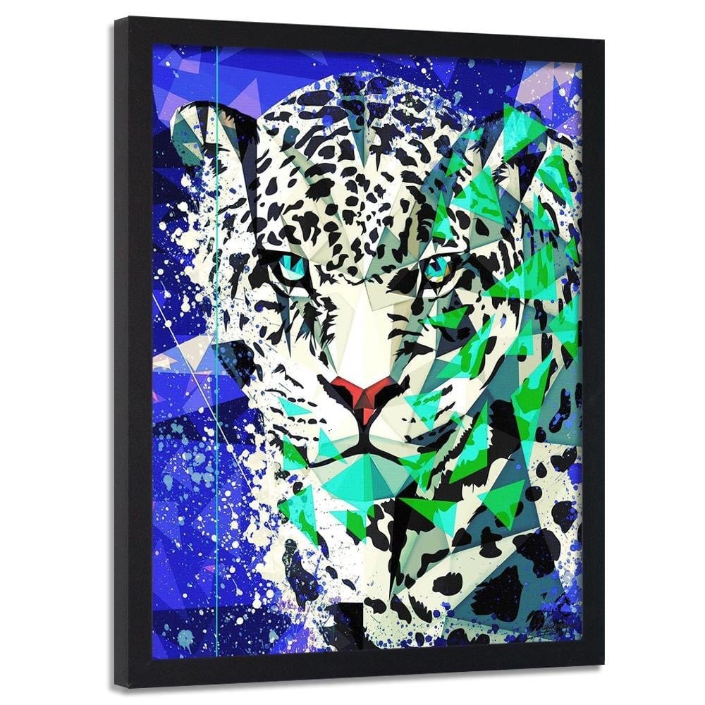 Glezna melnā rāmī - Painted Jaguar Home Trends