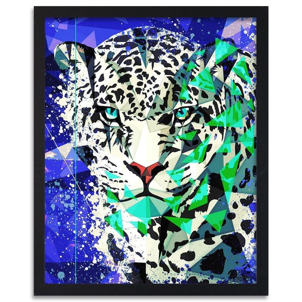 Glezna melnā rāmī - Painted Jaguar Home Trends
