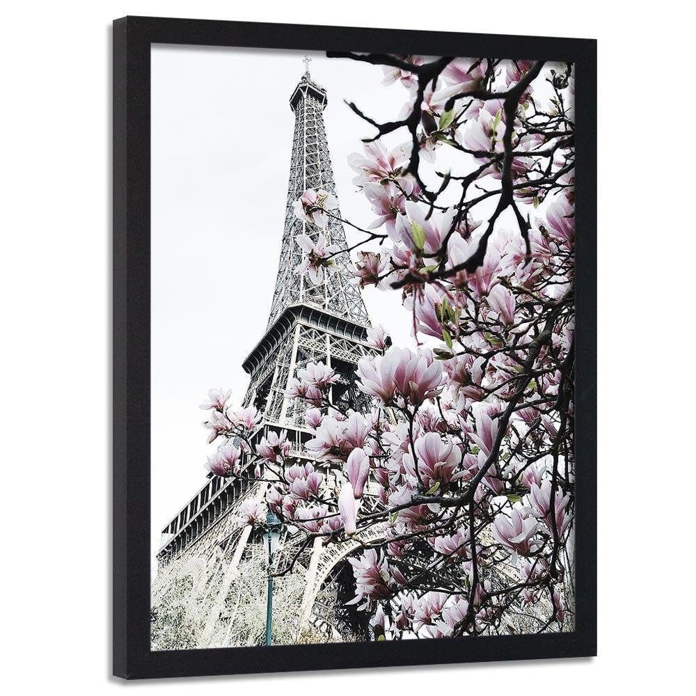 Glezna melnā rāmī - Paris Magnolias Home Trends