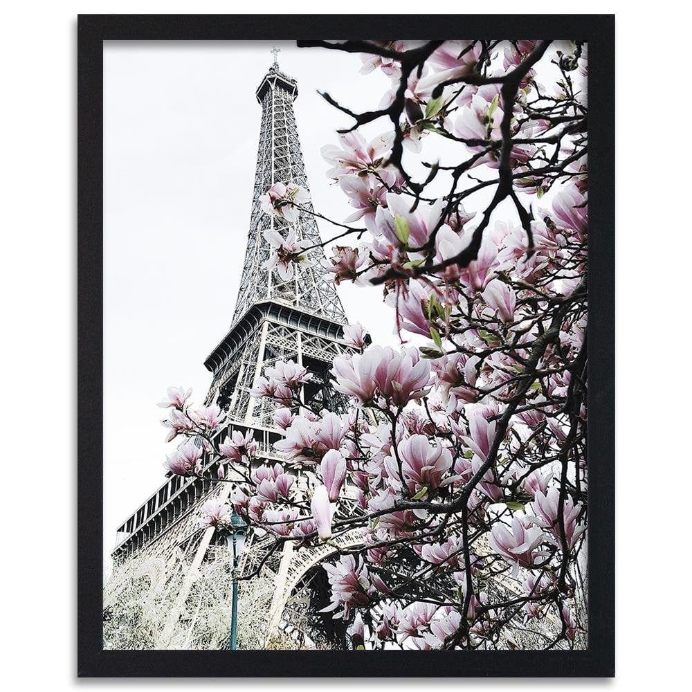 Glezna melnā rāmī - Paris Magnolias Home Trends