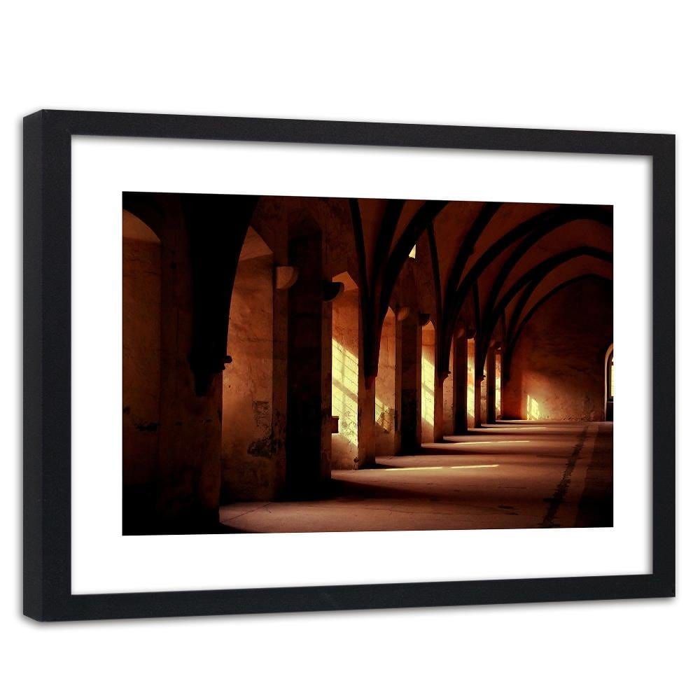 Glezna melnā rāmī - Pillars Of The Cathedral Home Trends