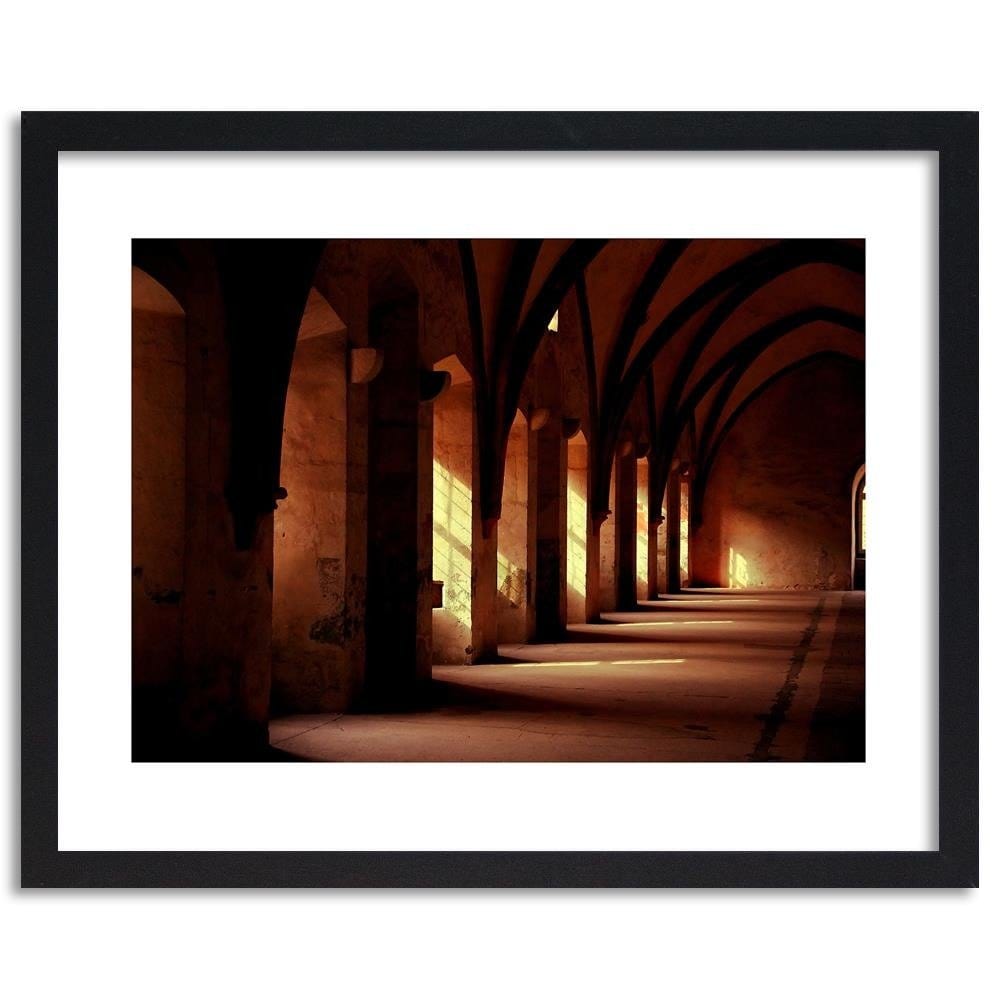 Glezna melnā rāmī - Pillars Of The Cathedral Home Trends