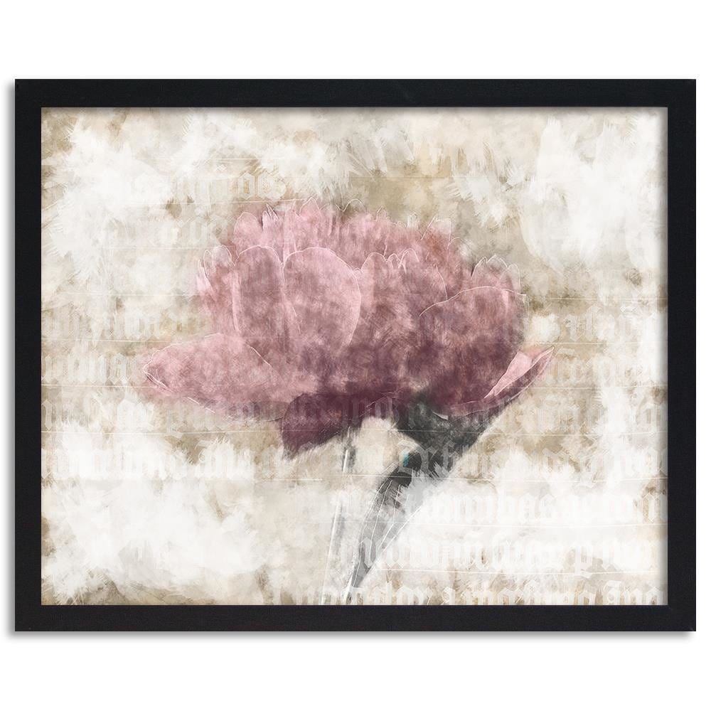Glezna melnā rāmī - Pink Abstraction Home Trends
