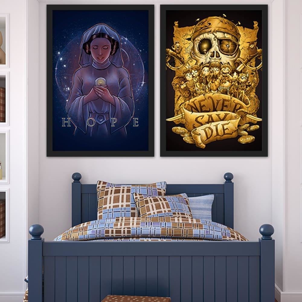 Glezna melnā rāmī - Pirate Cluster  Home Trends