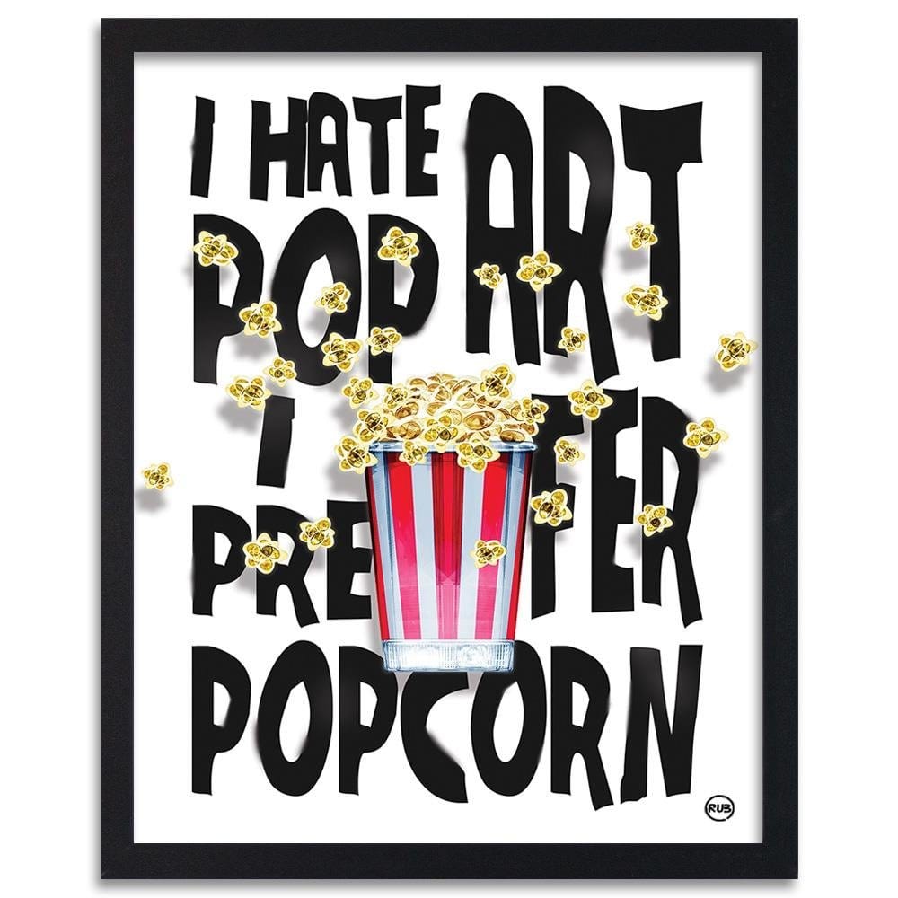 Glezna melnā rāmī - Popcorn Home Trends