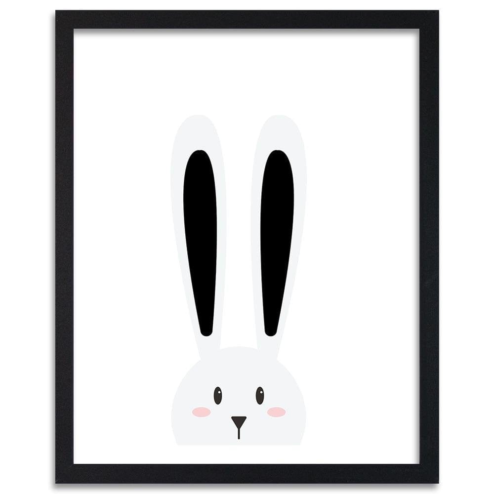 Glezna melnā rāmī - Rabbit Ears Home Trends