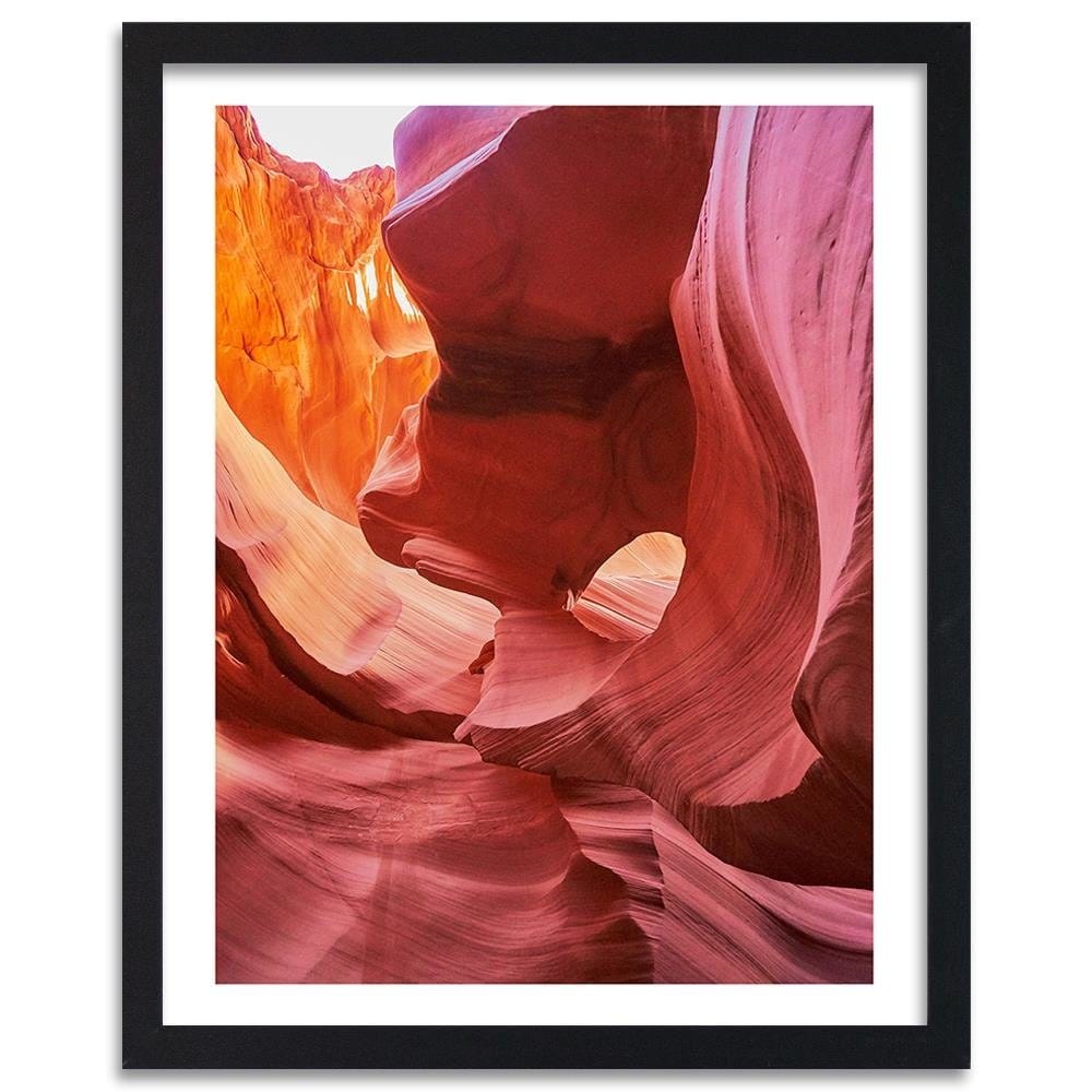 Glezna melnā rāmī - Red Rocks Home Trends