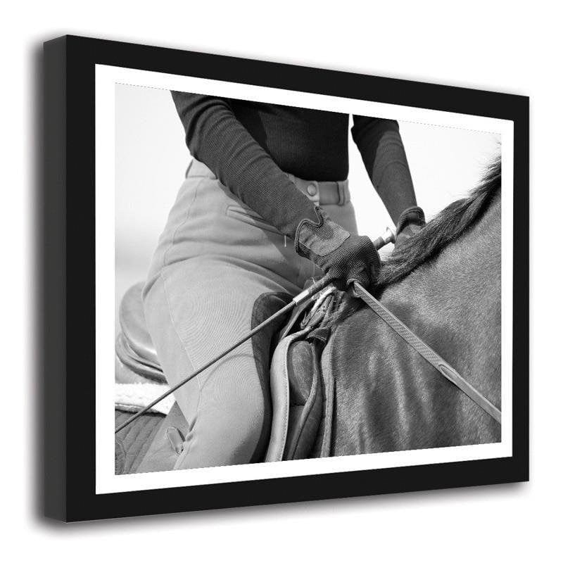 Glezna melnā rāmī - Rider Home Trends