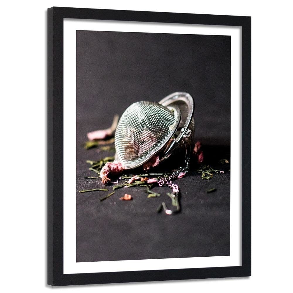 Glezna melnā rāmī - Rose Tea Home Trends