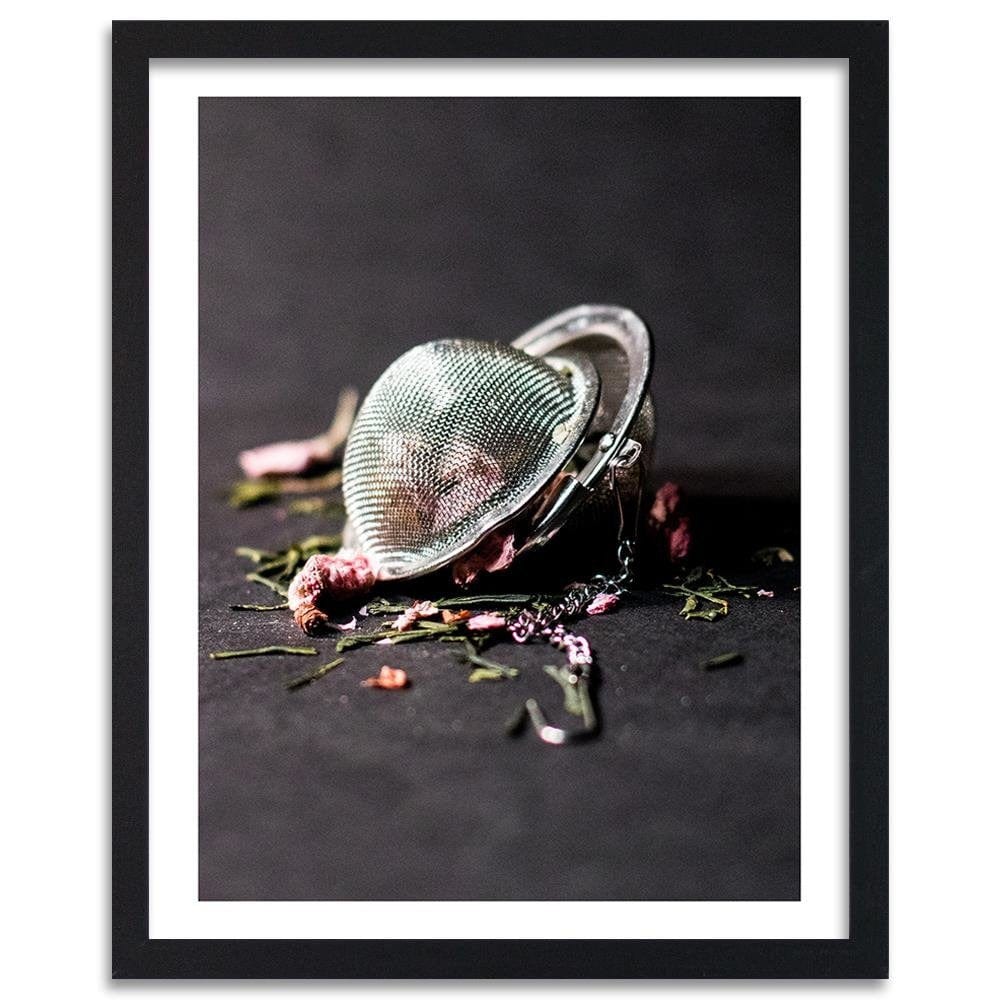 Glezna melnā rāmī - Rose Tea Home Trends