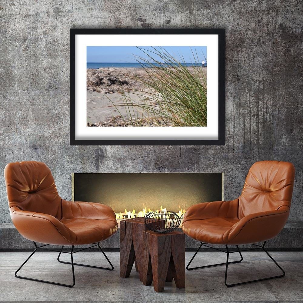 Glezna melnā rāmī - Sea Grass Home Trends