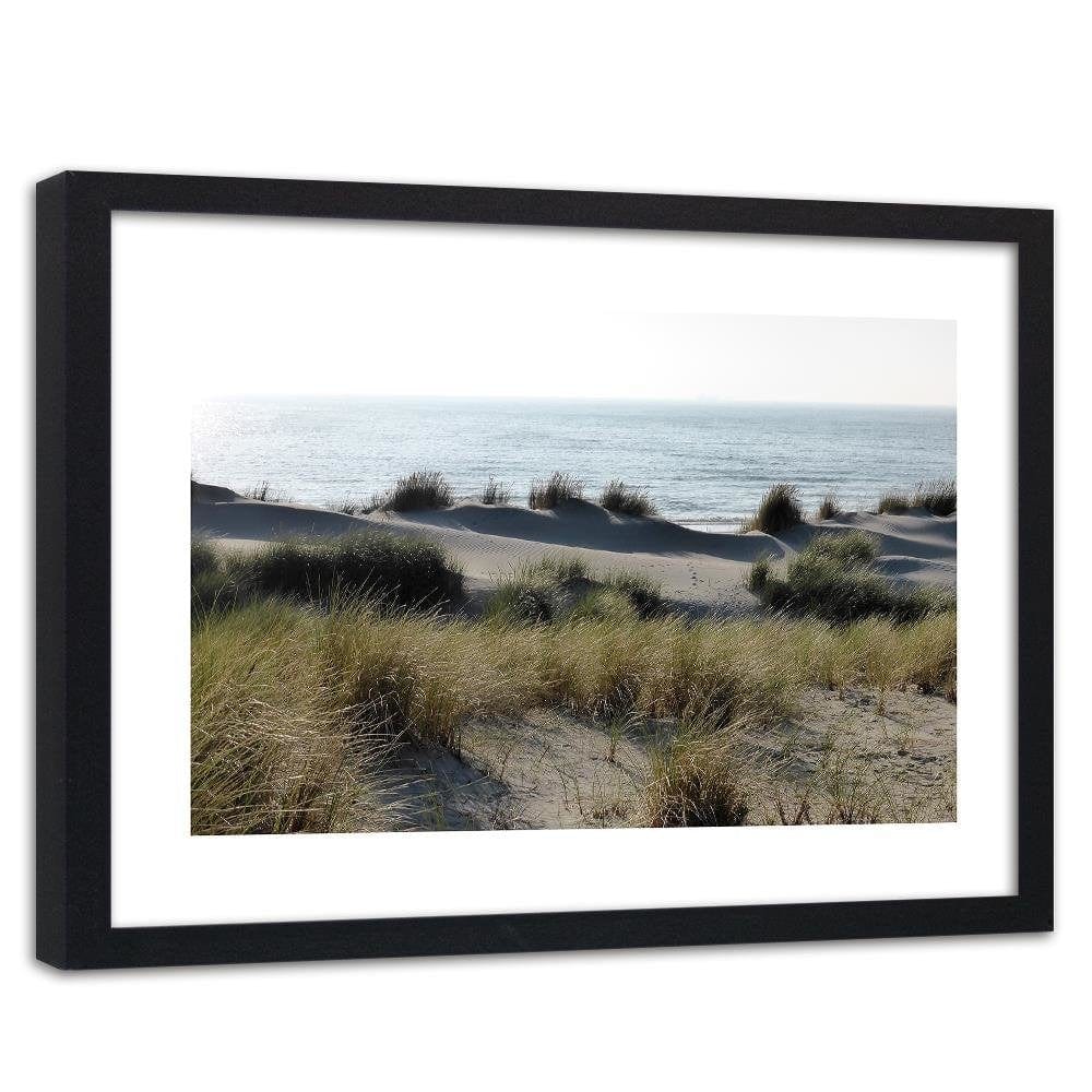 Glezna melnā rāmī - Sea Landscape Home Trends