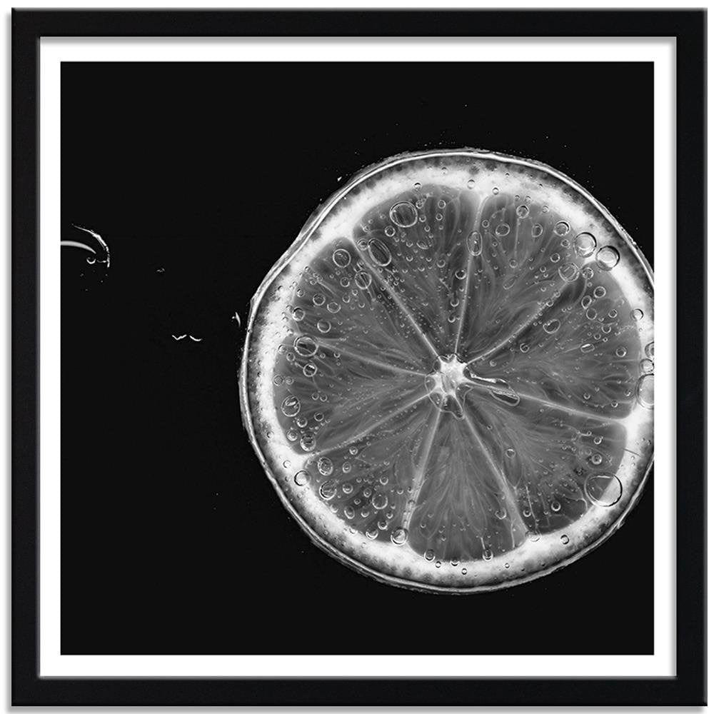 Glezna melnā rāmī - Slice Of Lemon Home Trends