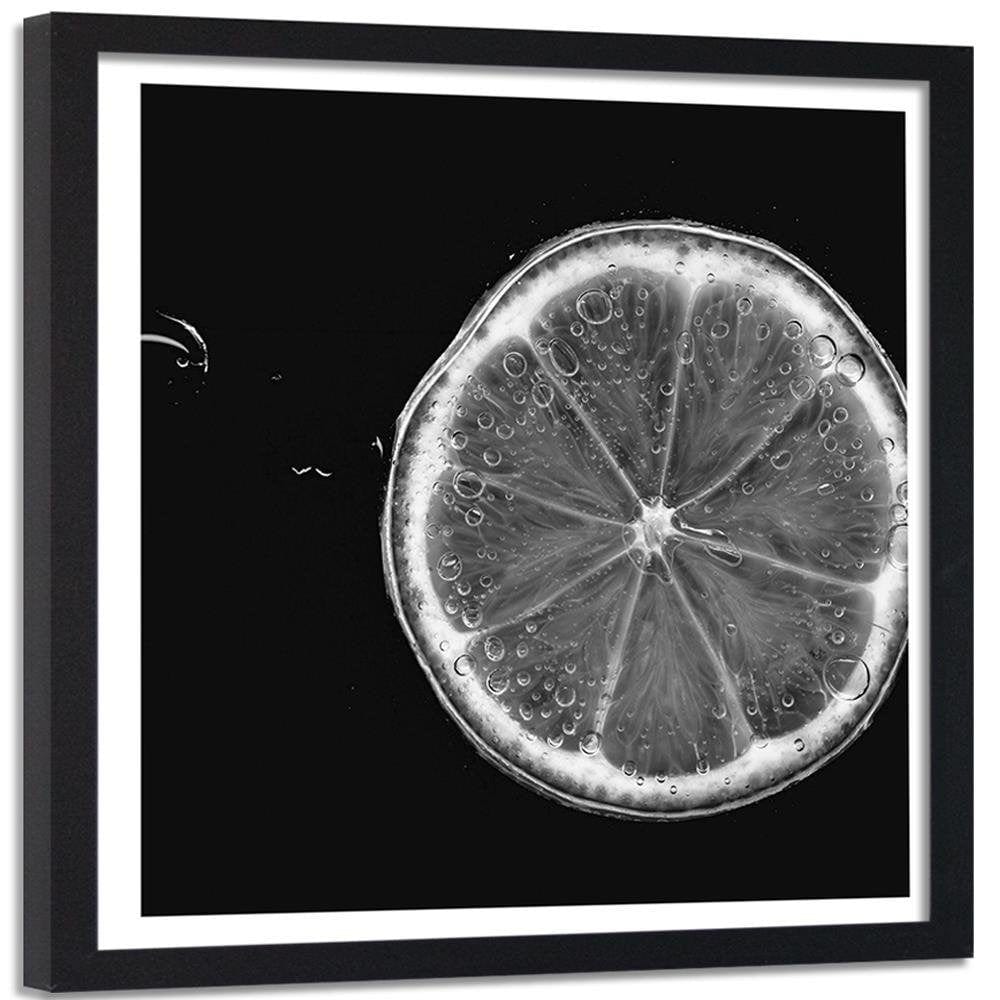 Glezna melnā rāmī - Slice Of Lemon Home Trends