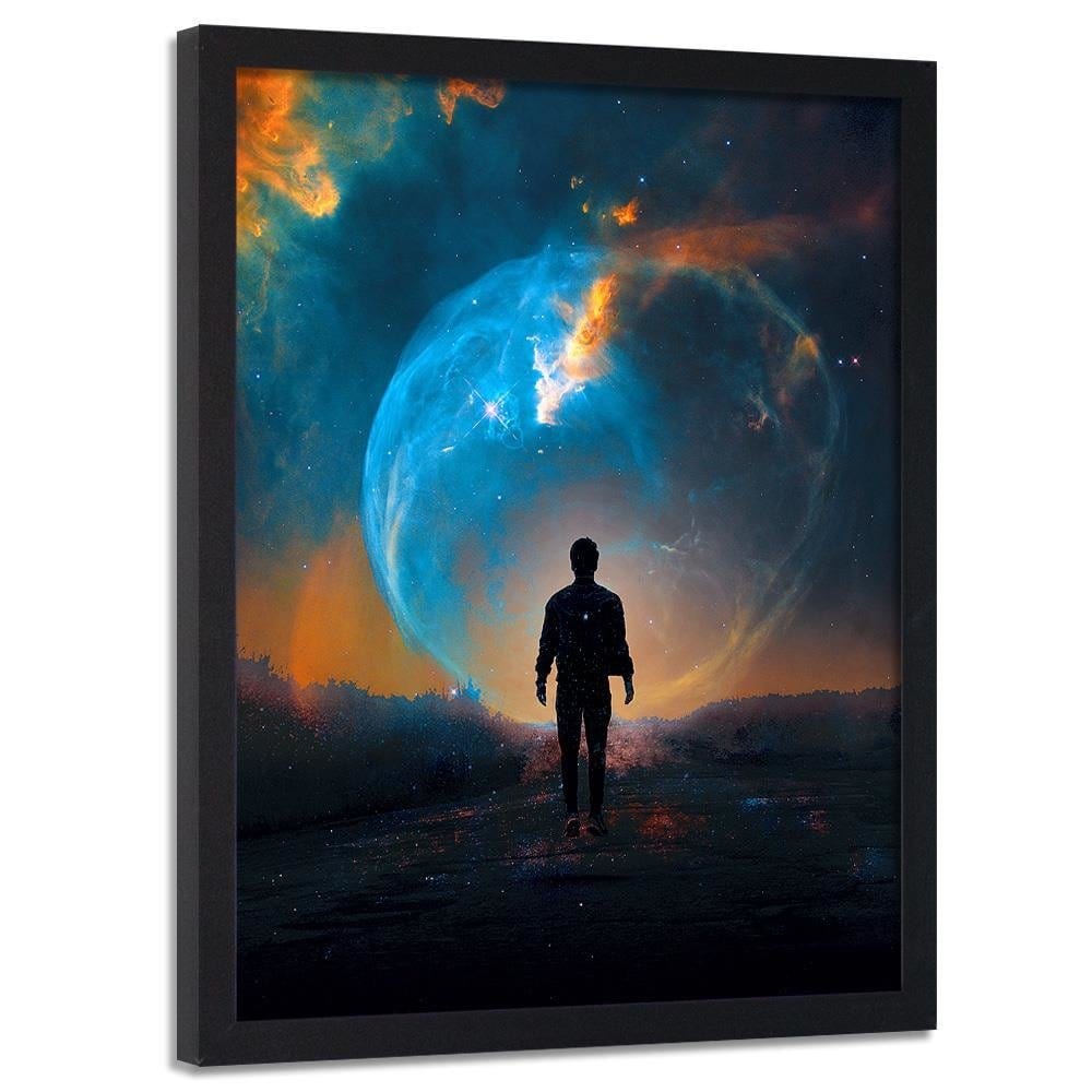 Glezna melnā rāmī - Space Phenomenon Home Trends
