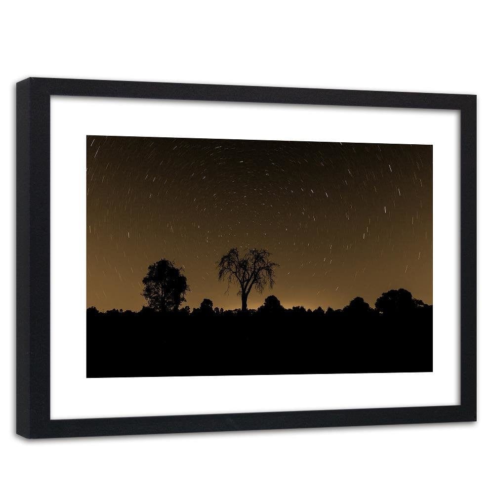 Glezna melnā rāmī - Starlight 1 Home Trends