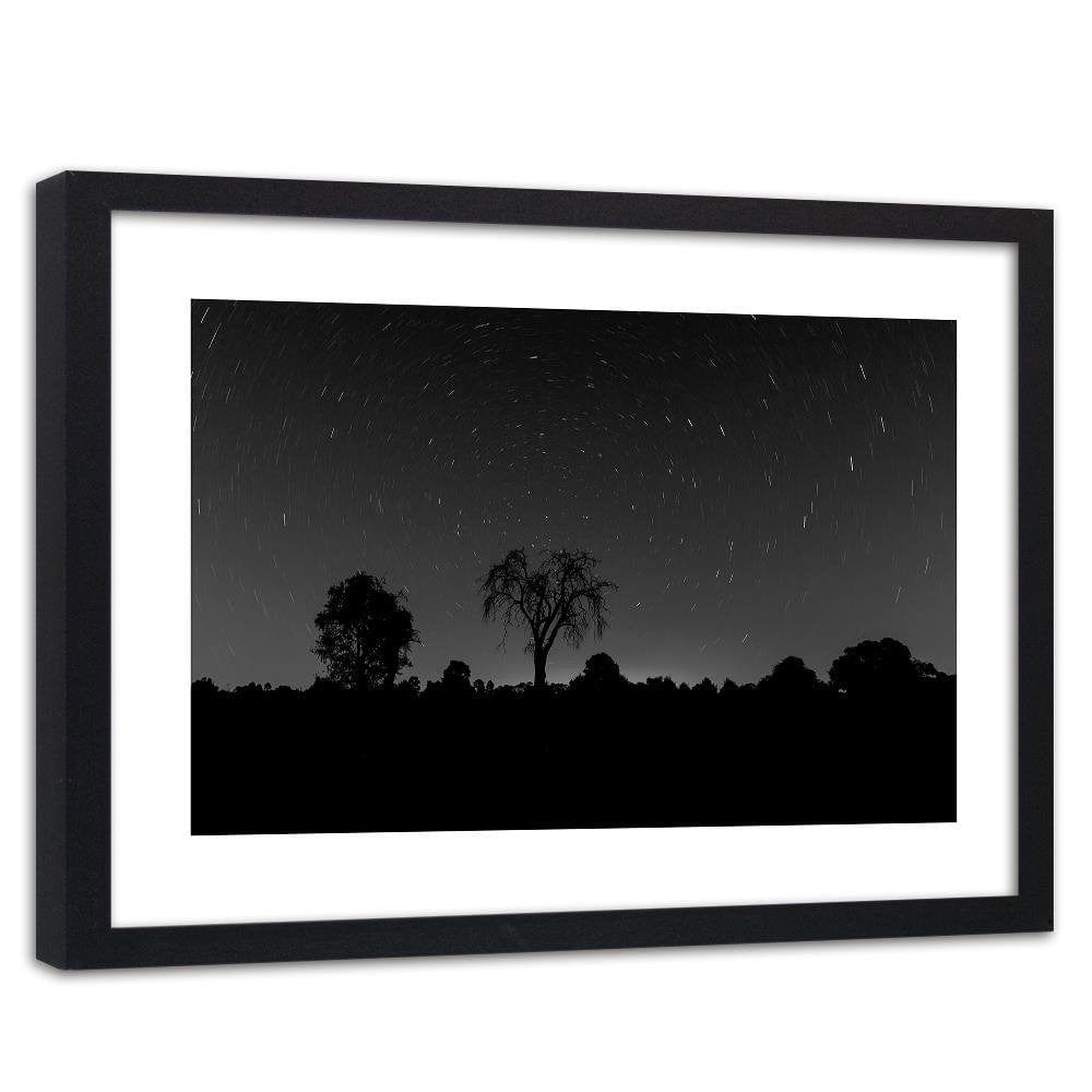 Glezna melnā rāmī - Starlight 2 Home Trends