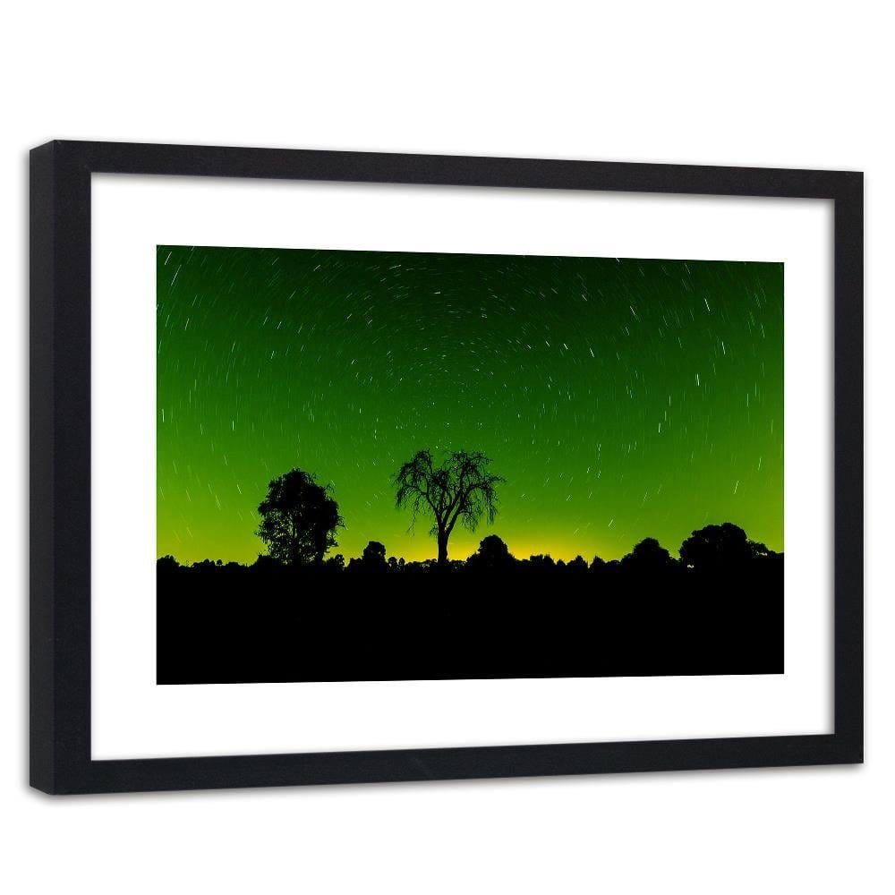Glezna melnā rāmī - Starlight 4 Home Trends