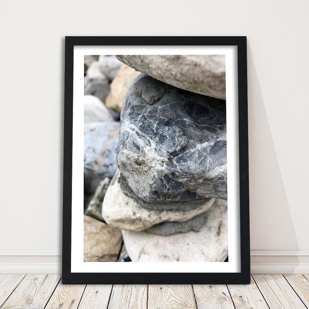 Glezna melnā rāmī - Stones Home Trends