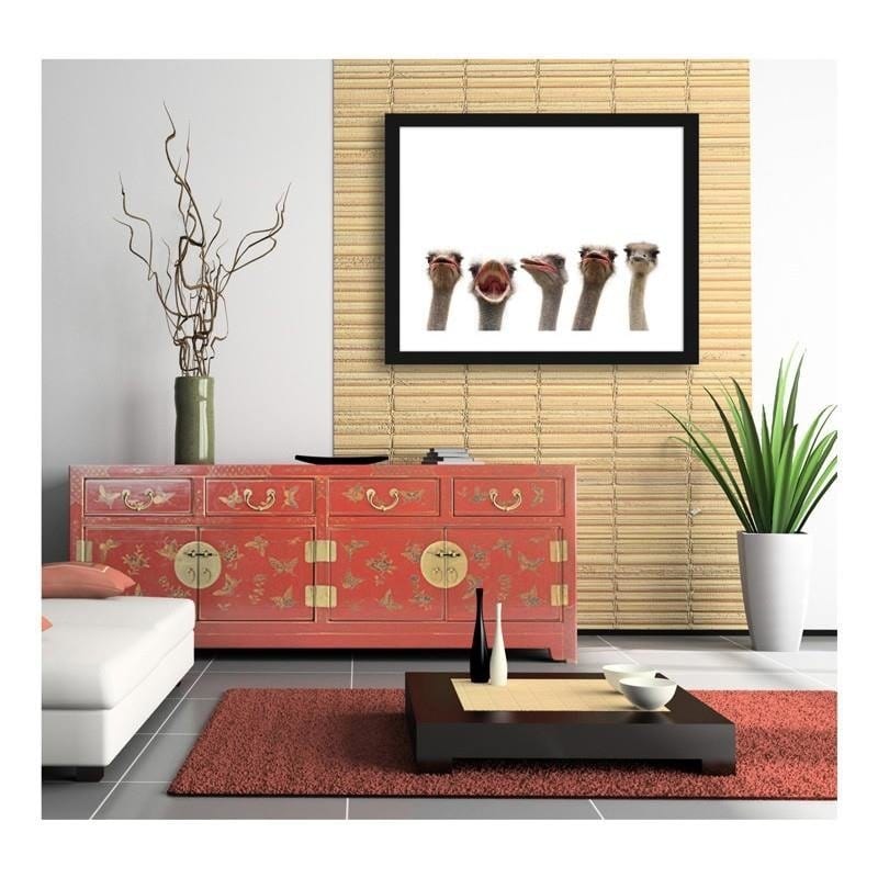 Glezna melnā rāmī - Strusie Home Trends