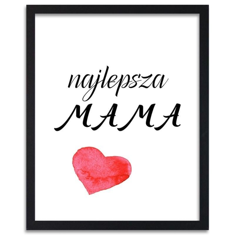 Glezna melnā rāmī - The best mom Home Trends