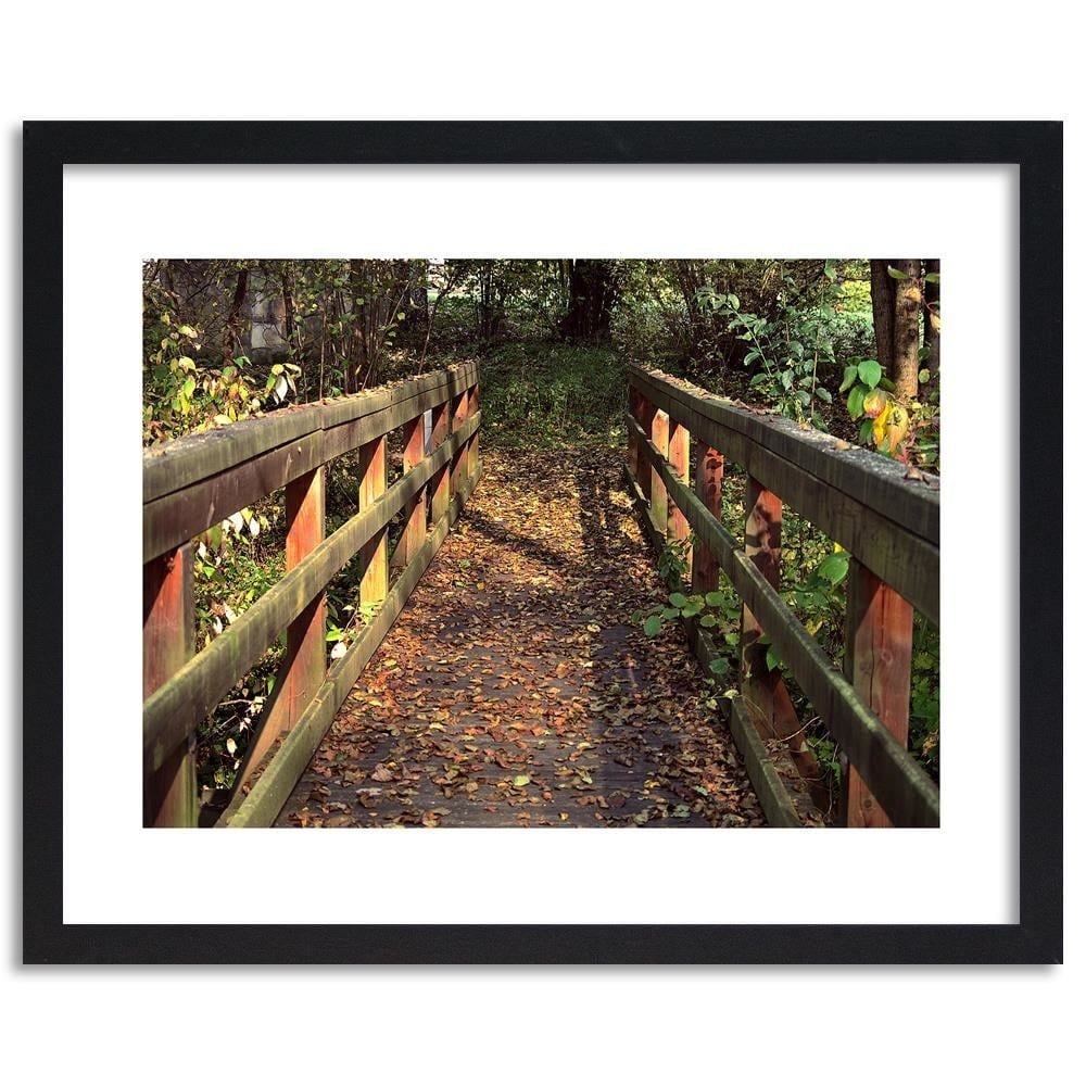 Glezna melnā rāmī - The Bridge In The Park Home Trends
