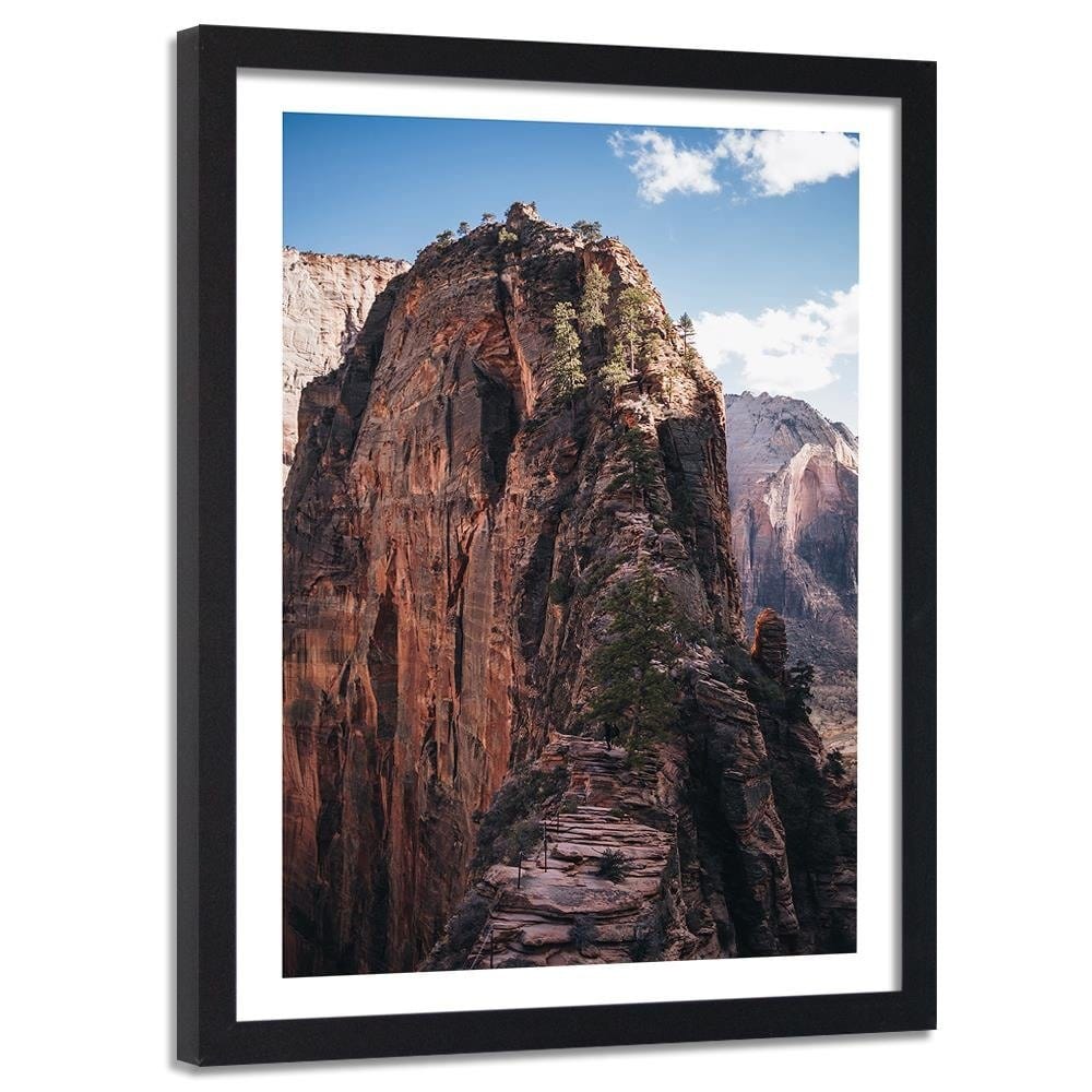 Glezna melnā rāmī - The Road To Rock Home Trends