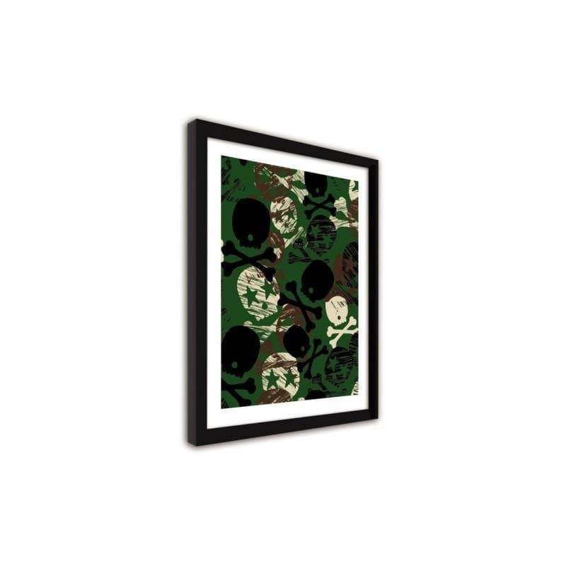 Glezna melnā rāmī - The skulls of the moro Home Trends