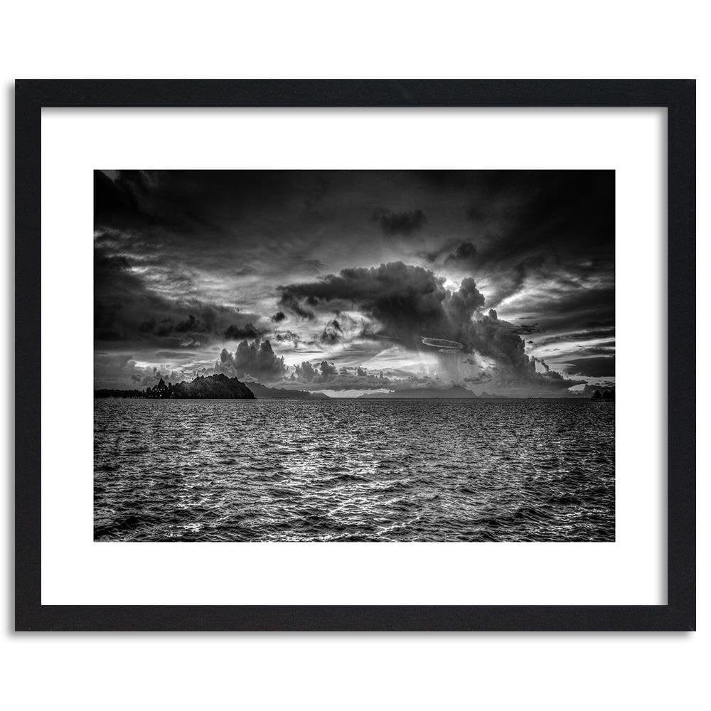 Glezna melnā rāmī - The Sky Before The Storm 2 Home Trends