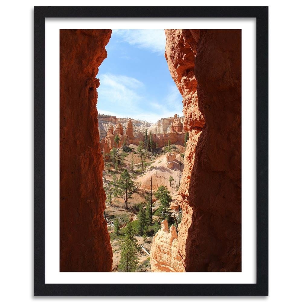 Glezna melnā rāmī - View Of Rock Landscape Home Trends