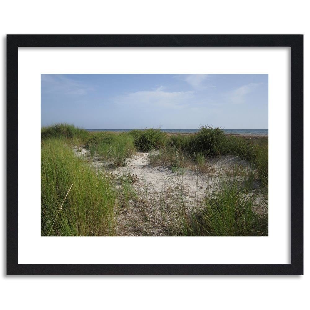 Glezna melnā rāmī - View Of The Dunes Home Trends
