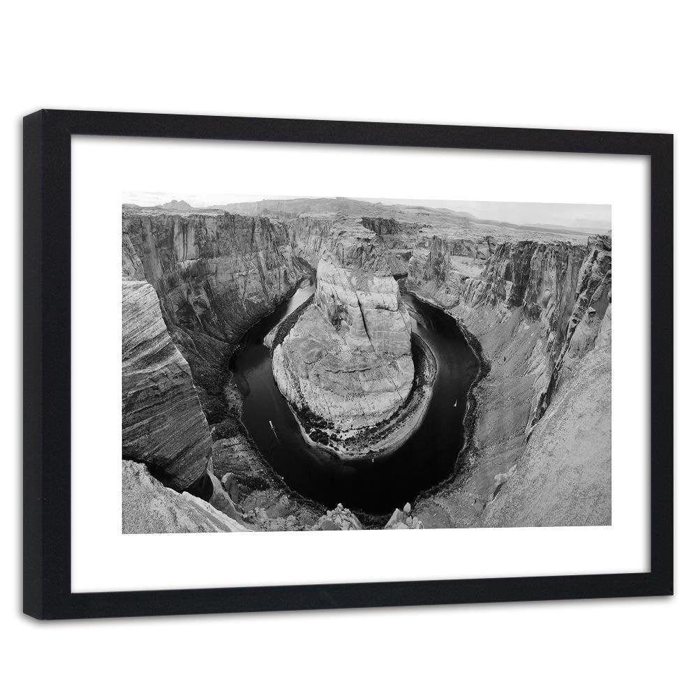 Glezna melnā rāmī - View Of The Grand Canyon 2 Home Trends