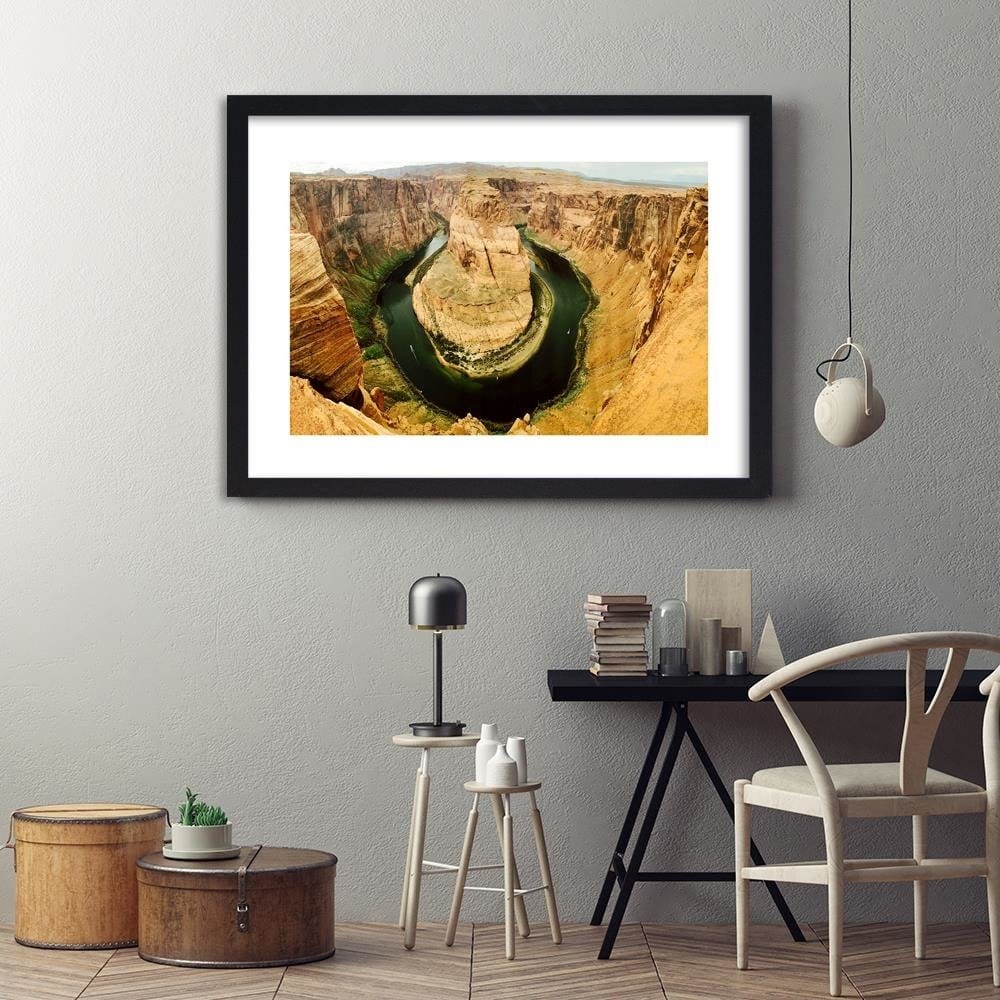 Glezna melnā rāmī - View Of The Grand Canyon 4 Home Trends