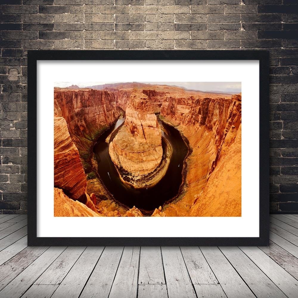 Glezna melnā rāmī - View Of The Grand Canyon Home Trends