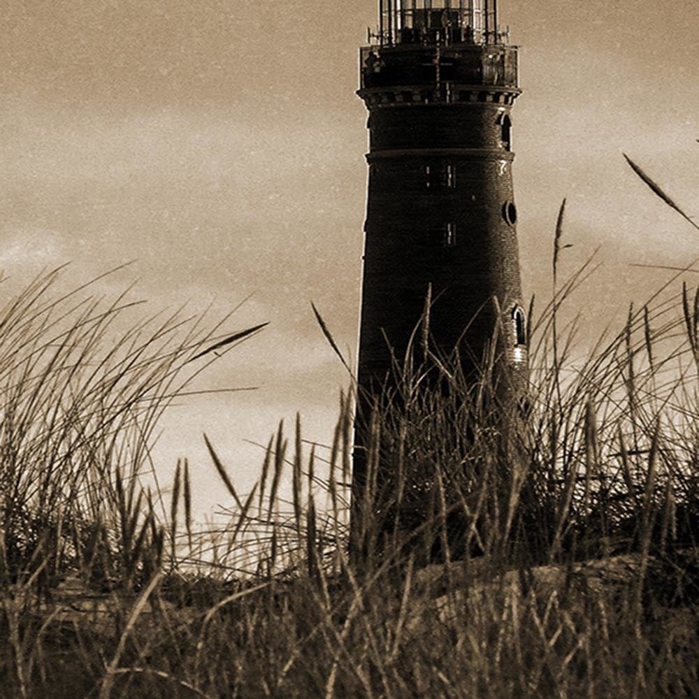 Glezna melnā rāmī - View Of The Lighthouse 1 Home Trends