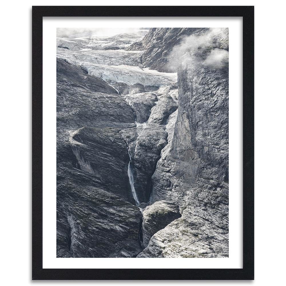 Glezna melnā rāmī - View On Rocks Home Trends