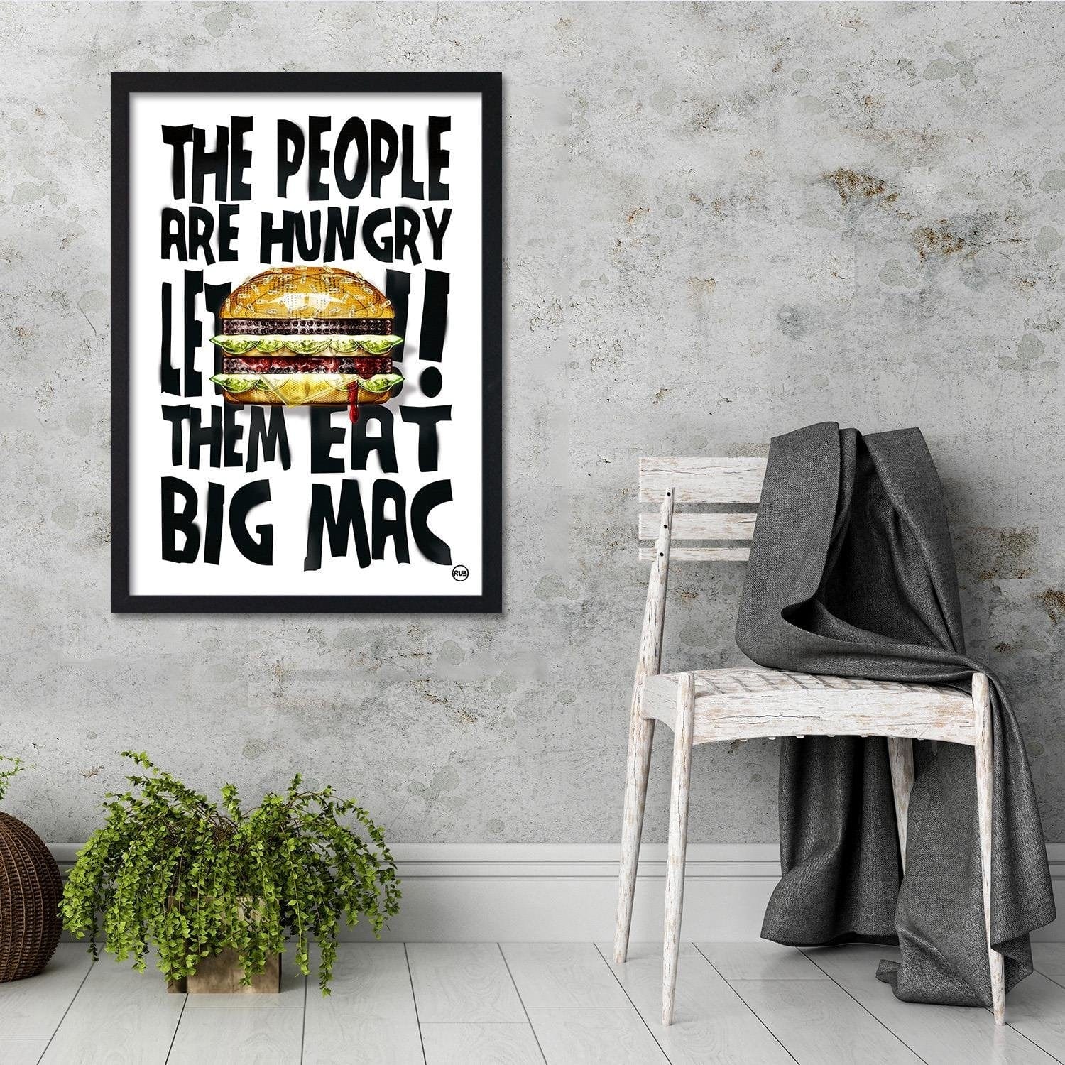 Glezna melnā rāmī - Visual Art Image Black And White Home Trends