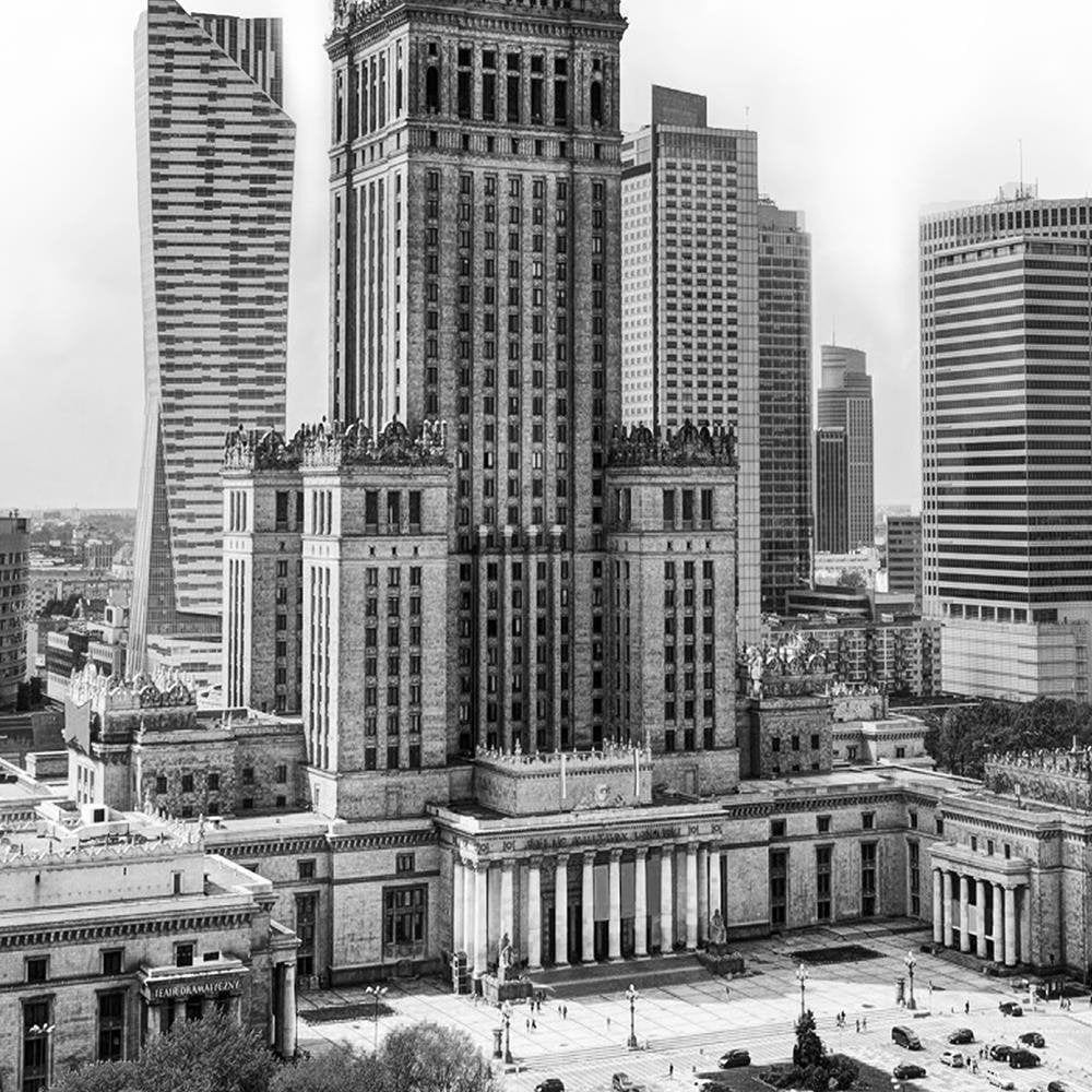 Glezna melnā rāmī - Warsaw Palace Of Culture Home Trends