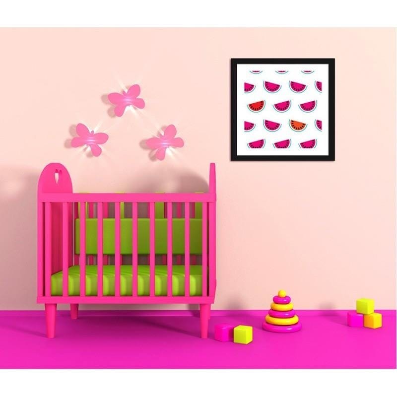 Glezna melnā rāmī - Watermelons  Home Trends