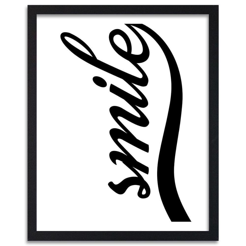Glezna melnā rāmī - White Smile Home Trends