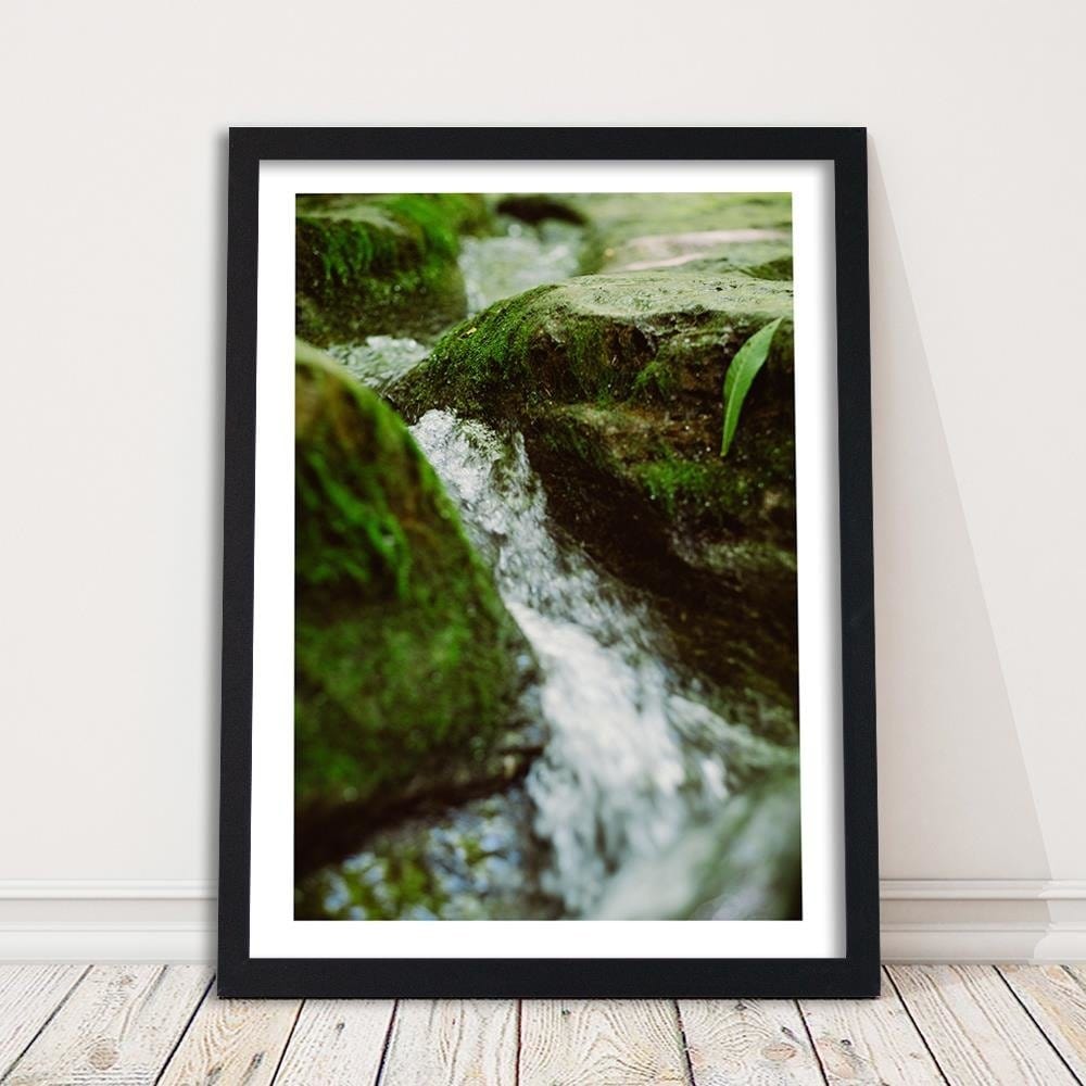 Glezna melnā rāmī - Wild River Home Trends