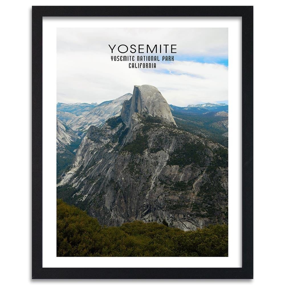 Glezna melnā rāmī - Yosemite National Park Home Trends