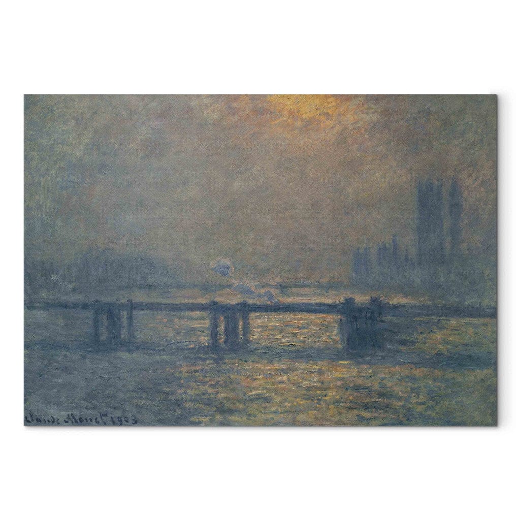 Gleznas reprodukcija - Claude Monet - Charing Cross Bridge, la Tamise G-ART