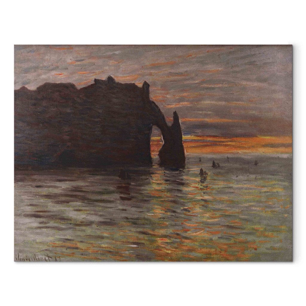 Gleznas reprodukcija - Claude Monet - Coucher de Soleil G-ART
