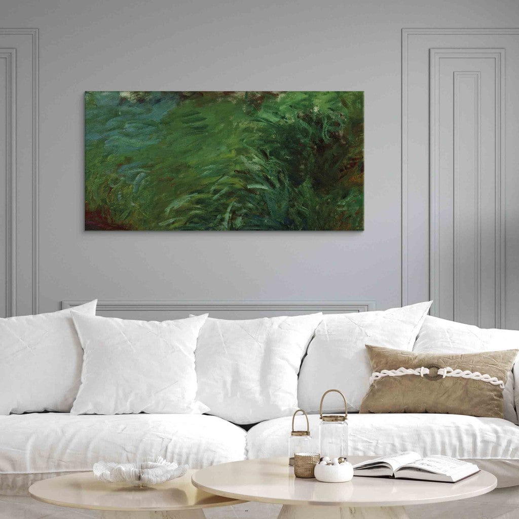 Gleznas reprodukcija - Claude Monet - Herbes aquatiques G-ART